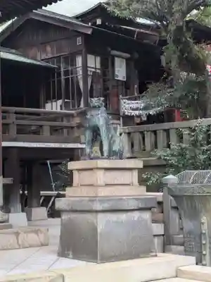五條天神社の狛犬