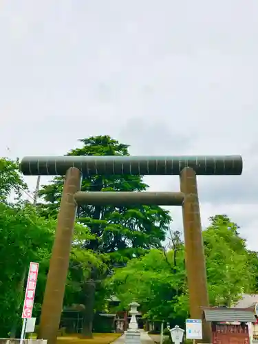 大宝八幡宮の鳥居