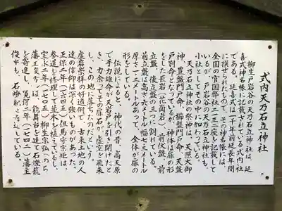 天乃石立神社の歴史