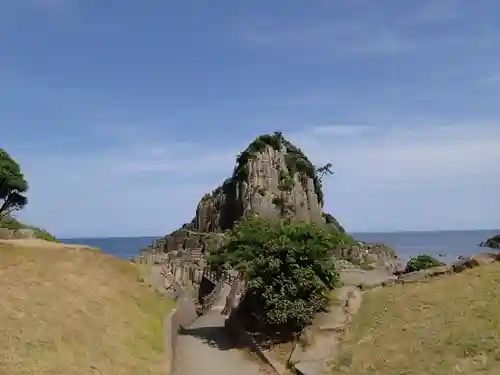 鉾島神社の景色