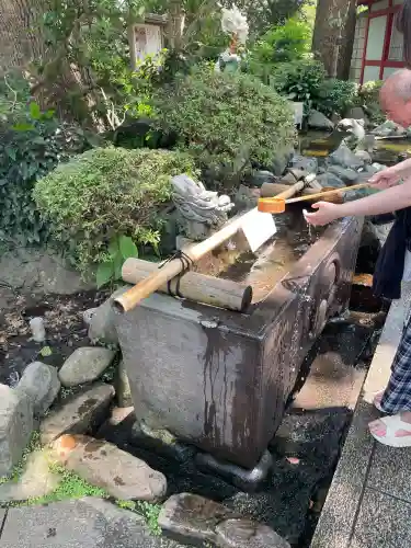 江島神社の手水舎