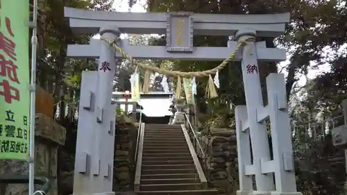 諏訪神社の鳥居