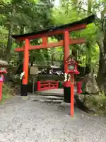 貴船神社奥宮の鳥居