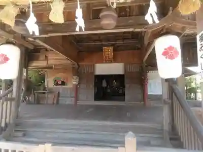 大原八幡神社の本殿・本堂