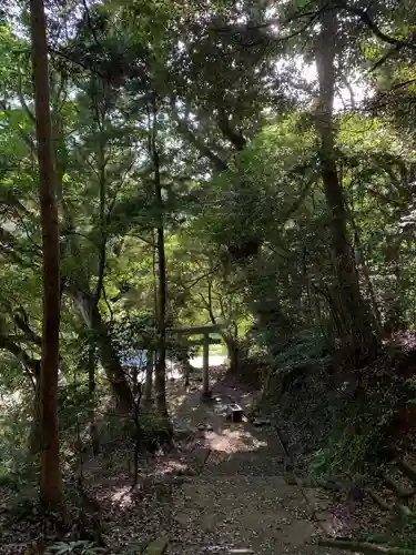 山神社の鳥居