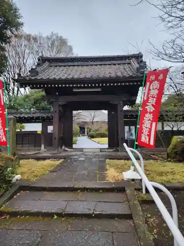 来福寺の山門