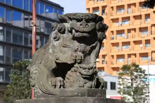 阿邪訶根神社の狛犬