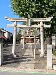 並木氷川神社の鳥居