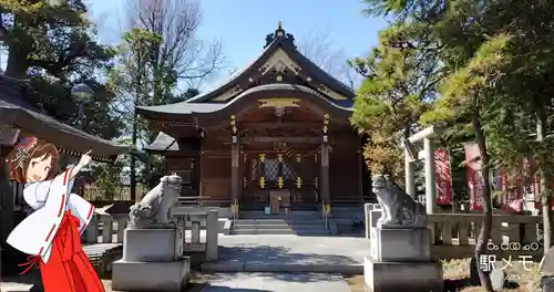 日枝神社の本殿・本堂