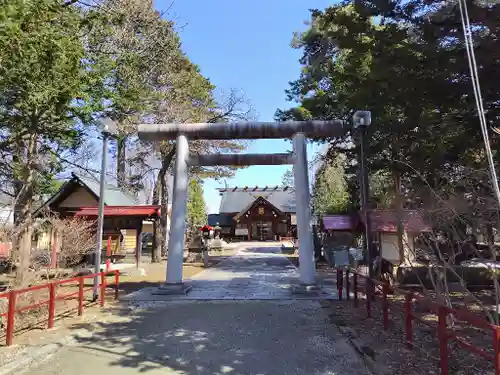 上富良野神社の鳥居