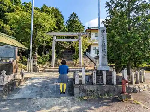 米野木神明社の鳥居