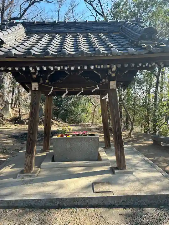 高山神社の手水舎