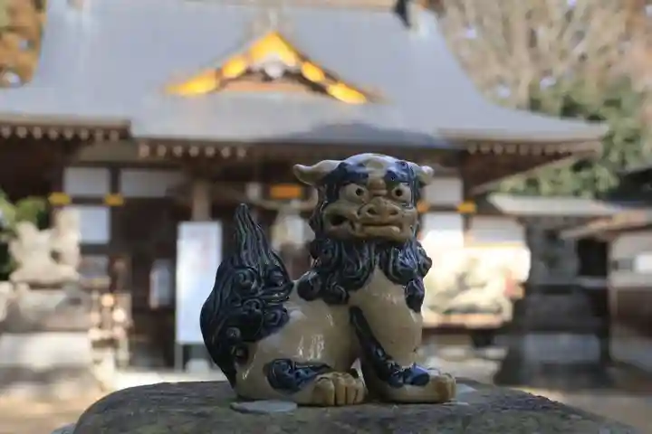 鏡石鹿嶋神社 *安産・開運・勝利の神さま*の狛犬