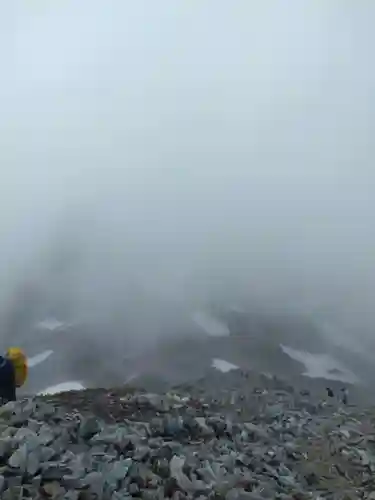 雄山神社峰本社の景色