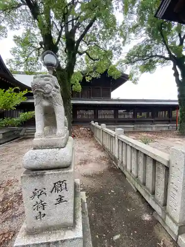 若松恵比須神社 の狛犬