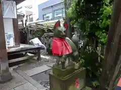 四谷於岩稲荷田宮神社の狛犬