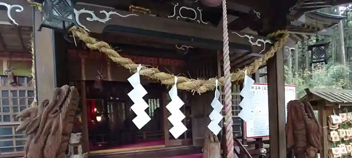 日光大室高龗神社の本殿・本堂