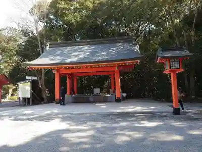 宇佐神宮の手水舎