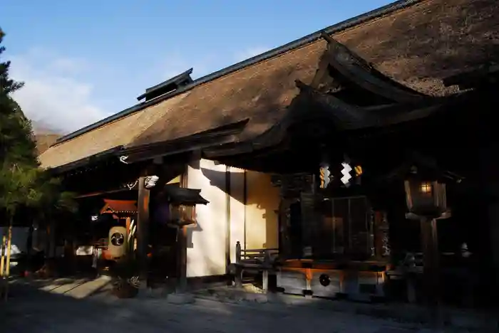 古峯神社の本殿