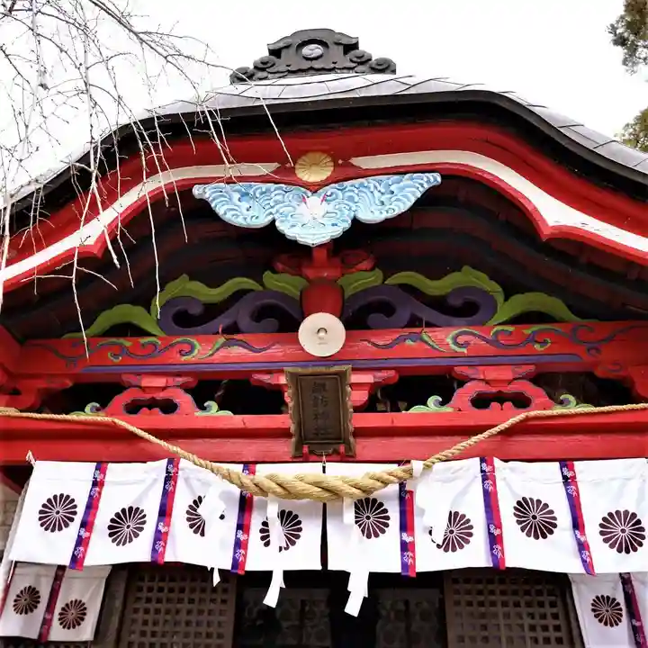 小川諏訪神社の本殿・本堂