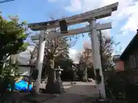 稲荷阿岐波神社の鳥居