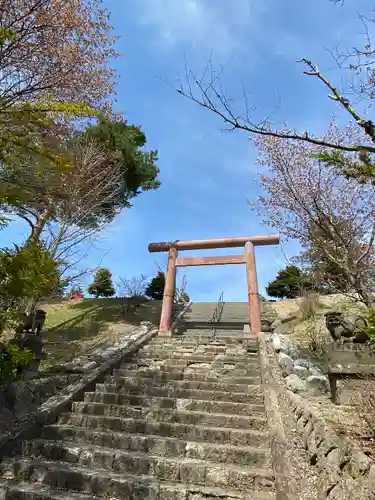 中富良野神社の鳥居