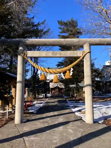 帯広三吉神社の鳥居