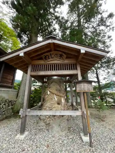 飛騨一宮水無神社の自然