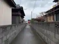 白幡神社の周辺