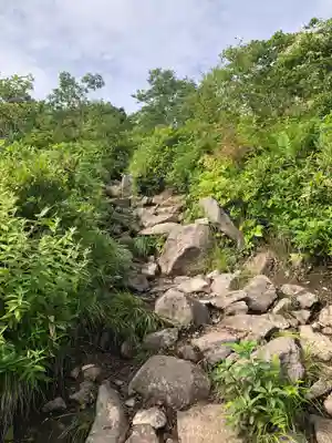 飯縄神社 奥社の周辺