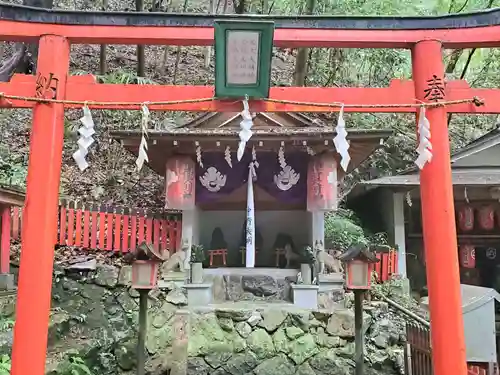 長等山不動明王の末社