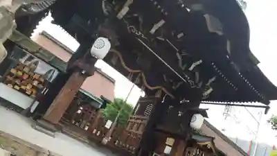 六孫王神社の山門・神門