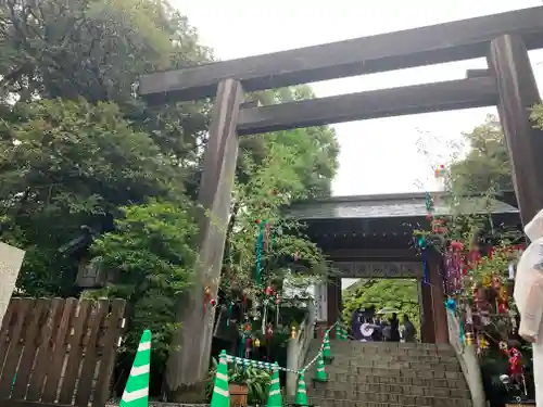 東京大神宮の鳥居