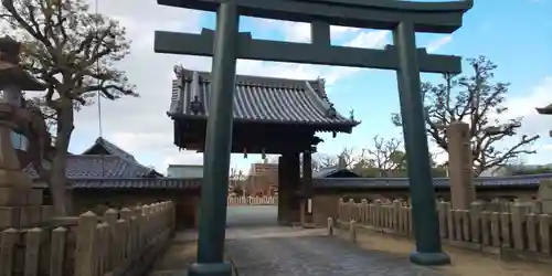 貴布禰神社の鳥居