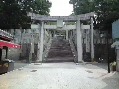 宮地嶽神社の鳥居