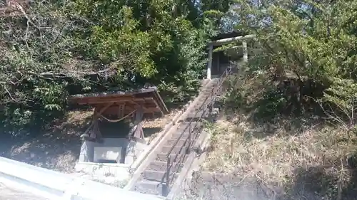 大山衹神社の鳥居