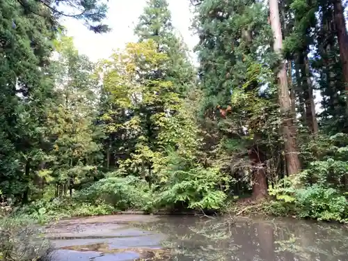 岩木山神社の自然