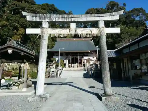 飽波神社の鳥居