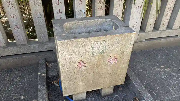 神田神社(神田明神)の手水舎