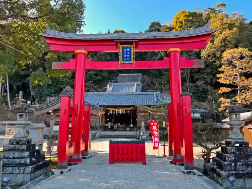 猪田神社の鳥居