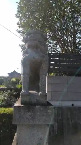 豊津神社の狛犬