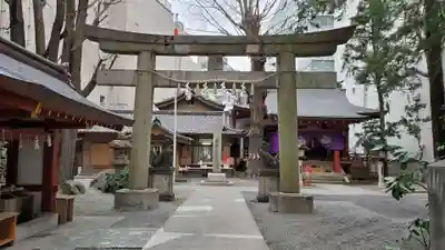 日本橋日枝神社の鳥居