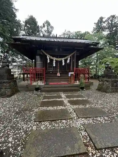 小坂子八幡神社の本殿