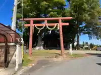 郡笹燒神社の鳥居