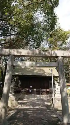 神明社(桜神明社)の鳥居