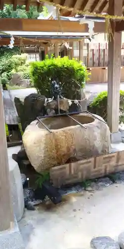 御上神社の手水舎