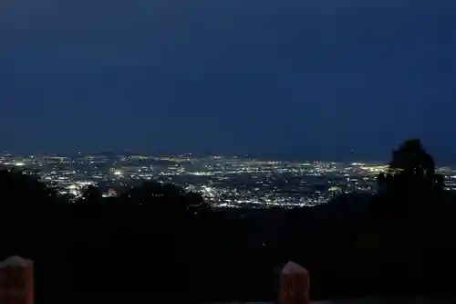 大山阿夫利神社の景色