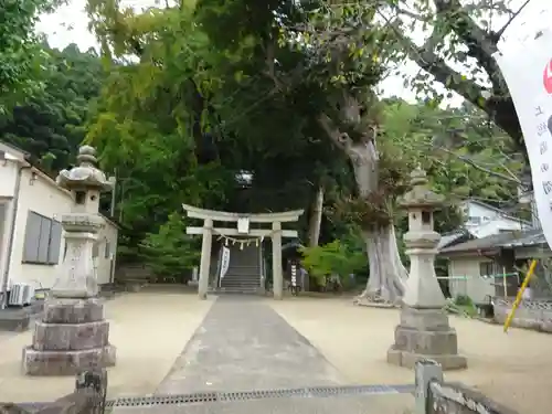 田間神社の鳥居