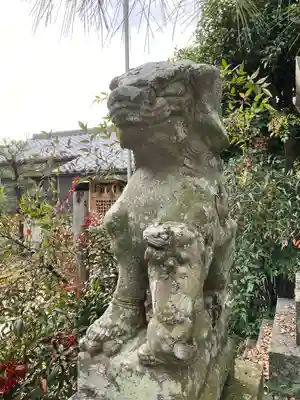 稗田神社の狛犬