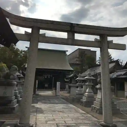 賀茂神社天満宮の鳥居